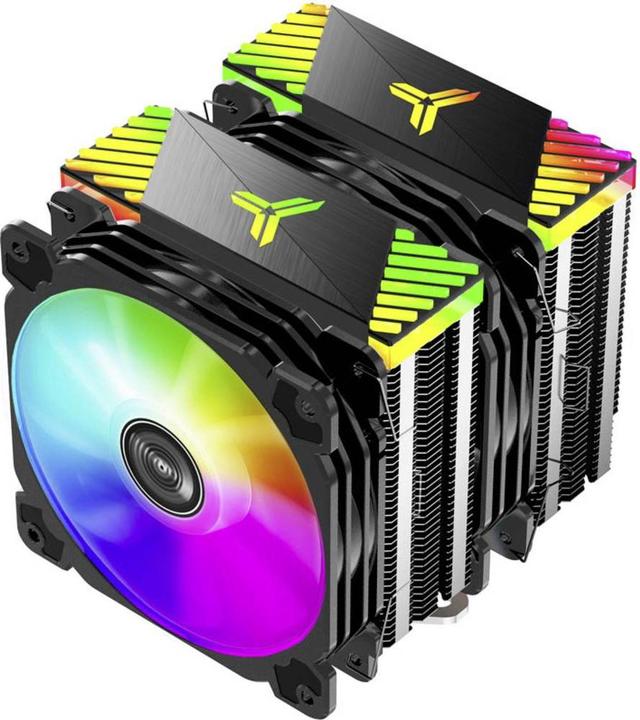 Actual product image Jonsbo CR-2000 GT CPU Cooler Dual Tower, ARGB - 2x 120mm (159 mm)