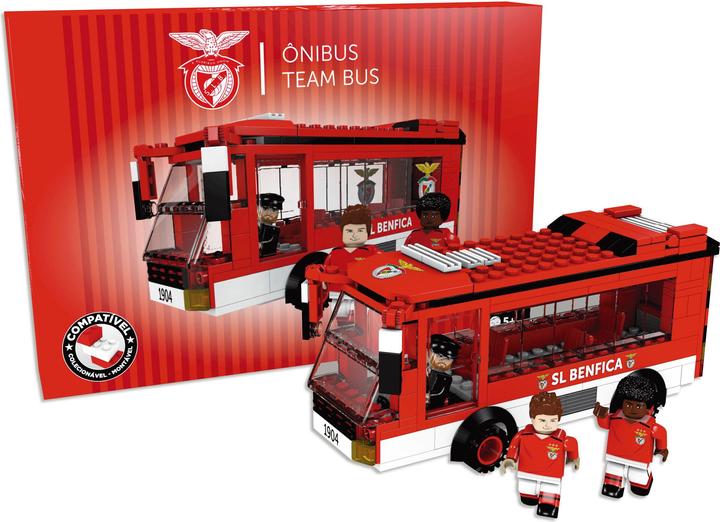 Produktbild Pro Lion Benfica Lissabon Team Bus Bausatz 230-teilig