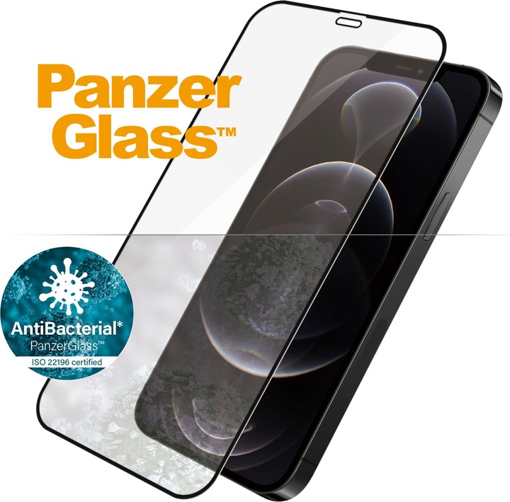 Actual product image PanzerGlass Edge-to-Edge (1 Piece, Apple iPhone 12, Apple iPhone 12 Pro)
