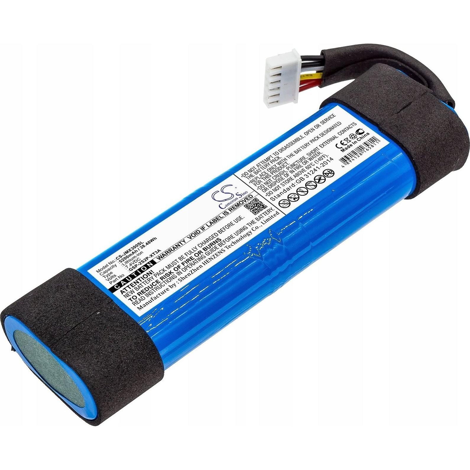 CS Cameron Sino Accumulatore Bateria Typu Gsp-2s2p-xt3a Do Jbl Xtreme 3 / Cs-jmx300sl (Cavalletto, Installazione a parete), Stativo + Montaggio a muro