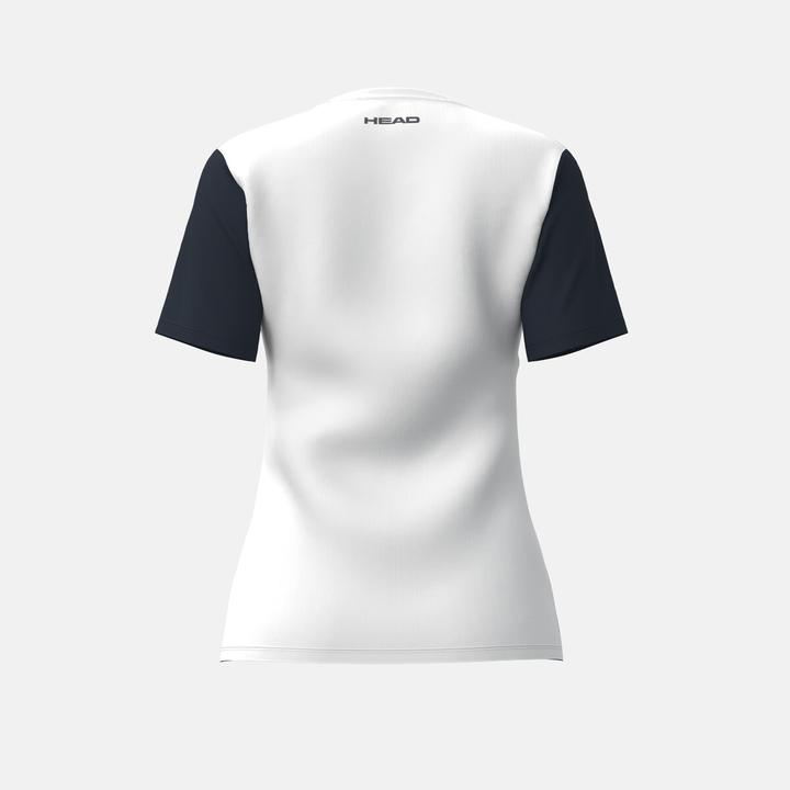 Actual product image Head Club 25 Tech T-Shirt Mädchen Navy/Weiss (140)