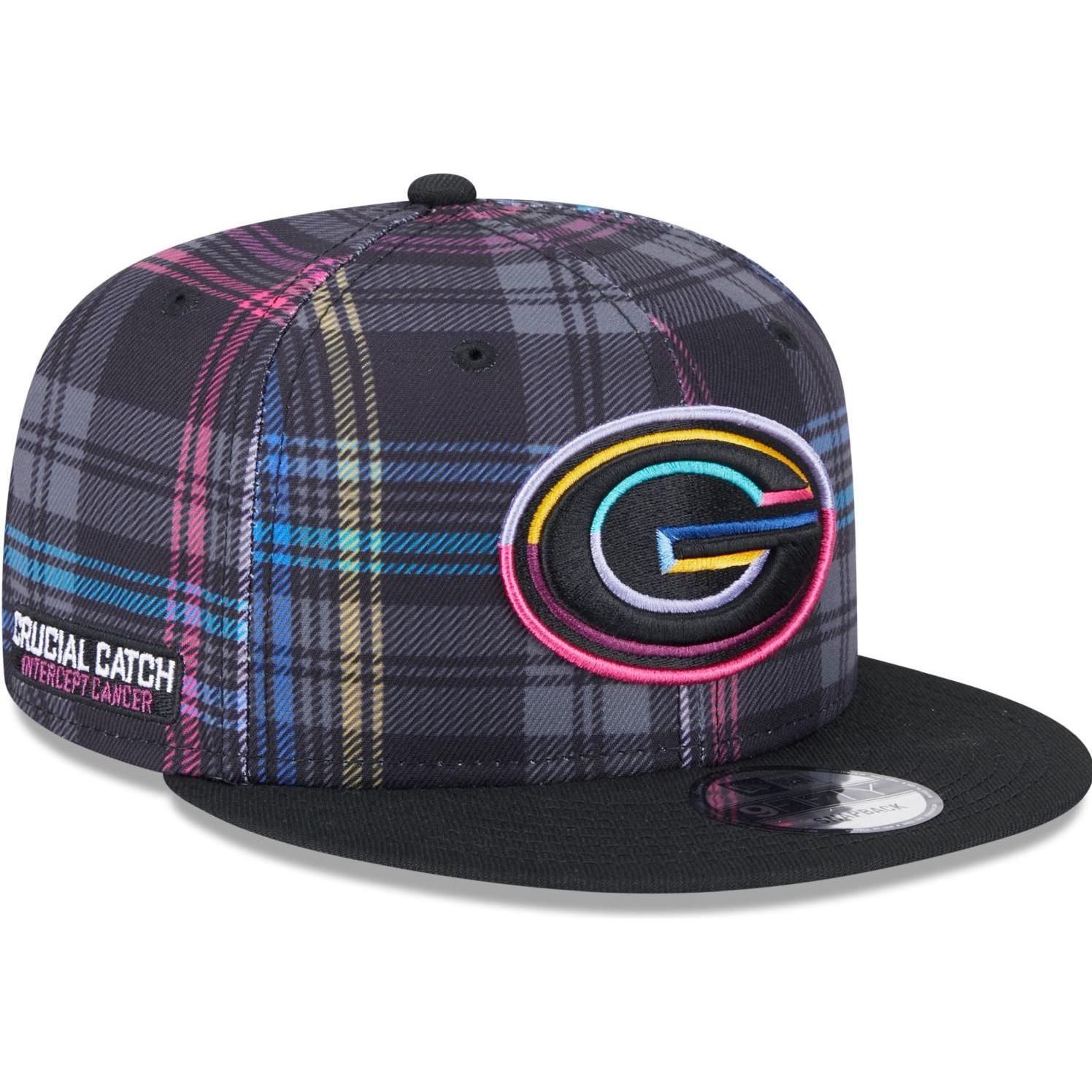 New Era, Herren, Cap, Green Bay Packers Crucial Catch 9Fifty Snapback Cap, Mehrfarbig, (One Size)