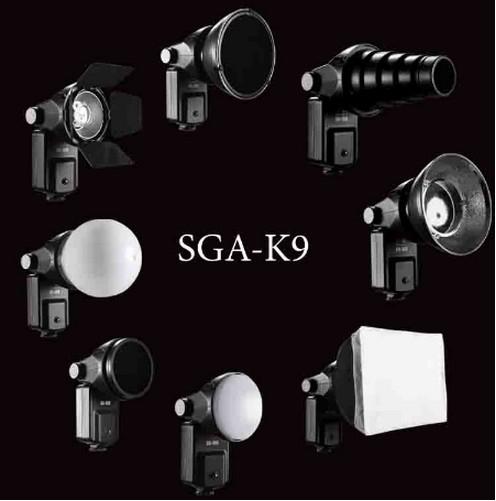 Image du produit Falcon Eyes Kit stroboscopique universel Speedlite pour appareil photo SGA-K9 (Pièces de rechange pour flash)