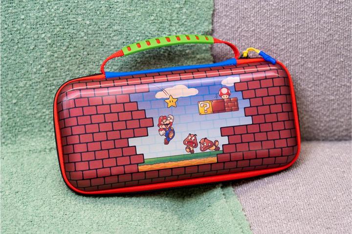 Actual product image Turtle Beach - PlayTrek Travel Case - Mario Bricks (Switch, Switch 2)