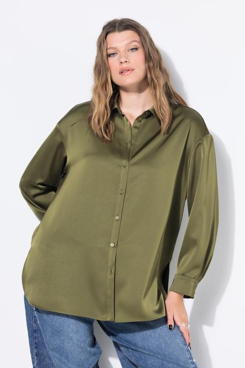 Actual product image Studio Untold Hemdbluse, oversized, Satin (60)
