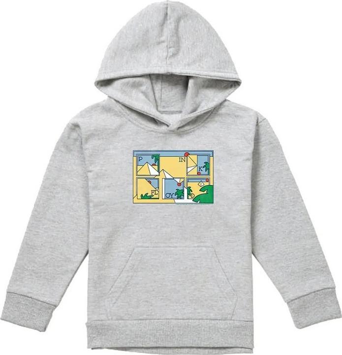 Produktbild Pink Floyd Kapuzenpullover meliert (128)