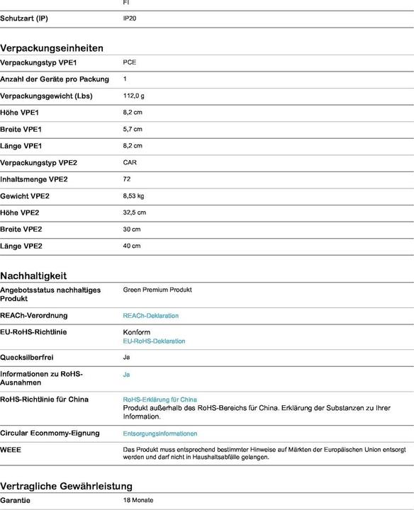 Valeurs nutritives et ingrédients Merten Insert pour variateur rotatif