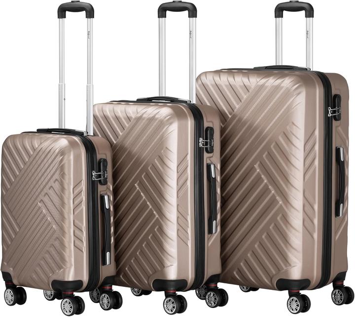 Immagine prodotto Zelsius 3-teiliges Hartschalenkoffer-Set