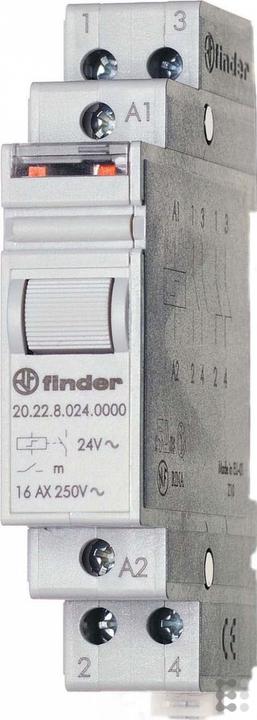 Actual product image Finder Power supply 230VAC 20.22.8.230.4000 series 20 for DIN rail 2S 16A 20.22.8.230.4000 (202282304000)