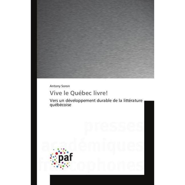 Vive le Québec livre!, Fachbücher
