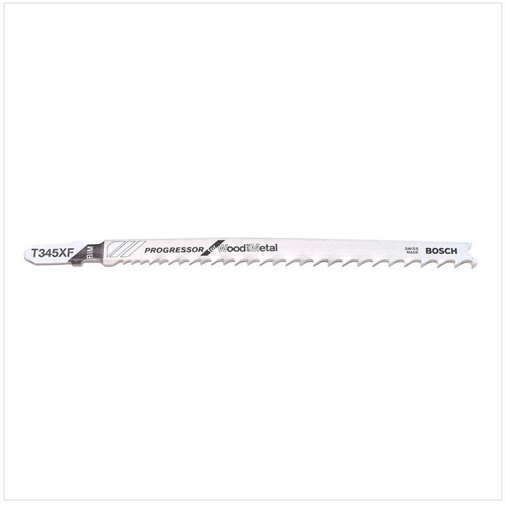 Produktbild Bosch Professional Zubehör PRO Multi Material thick and thin T345XF Stichsägeblatt, 132 mm, 5-tlg.