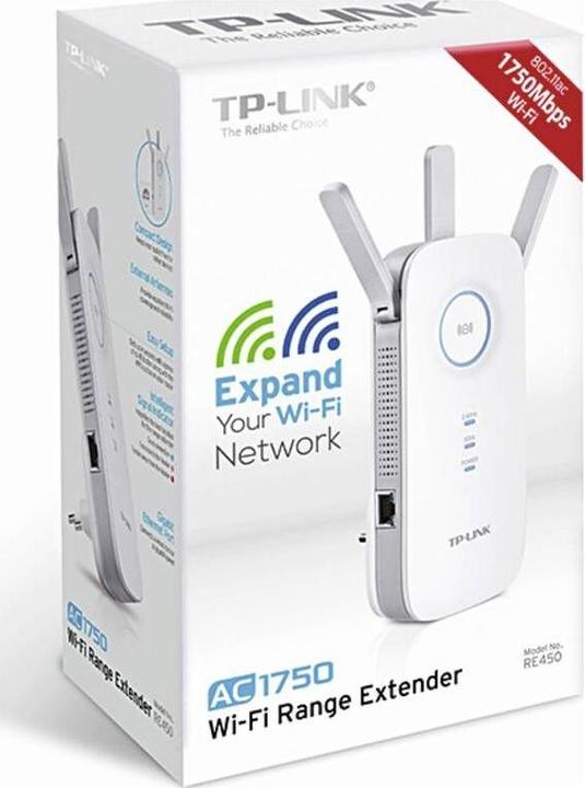 Produktbild TP-Link Re450 (1300 Mbit/s, 450 Mbit/s)