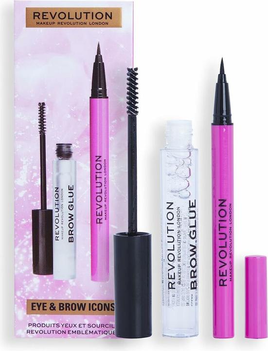 Actual product image Makeup Revolution Eye & Brow Icons Gift Set