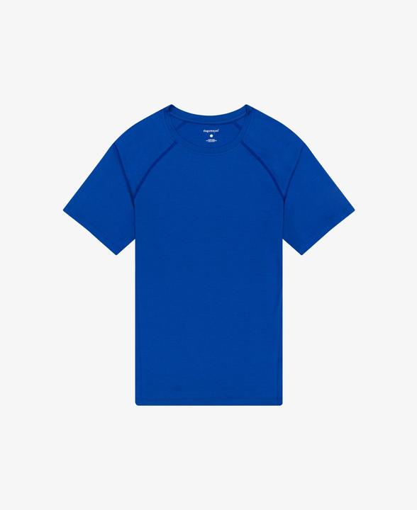 Dagsmejan Pyjama Oberteil "Stay Cool" azurblau