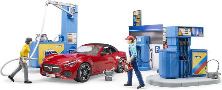Image du produit Bruder Station-service bworld avec station de lavage