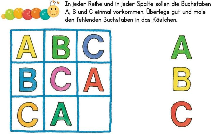 Produktbild Lernraupe - Erste Buchstaben (Deutsch)