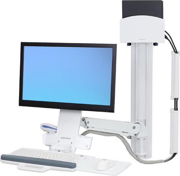 Ergotron Styleview Sit-Stand Combo Sys (Wand, 24", 13.20 kg)