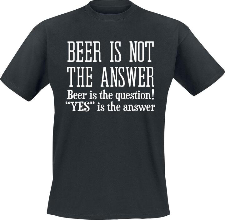 Produktbild Alcohol & Party Beer Is The Question! (M)