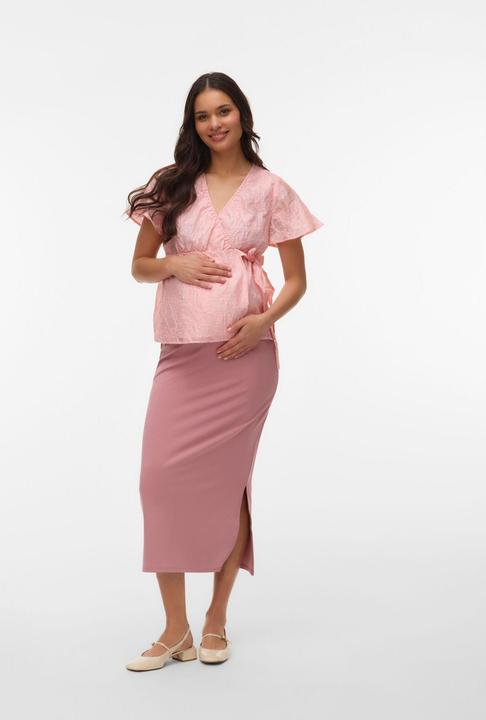 Immagine prodotto Mamalicious Normal geschnitten V-Ausschnitt Top Bluse