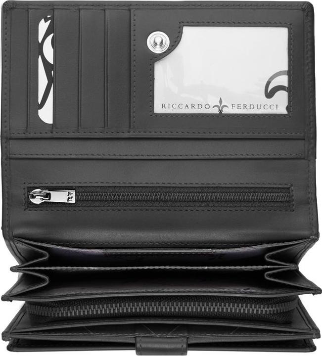 Immagine prodotto Riccardo Ferducci Portafoglio donna, ampio, RFID