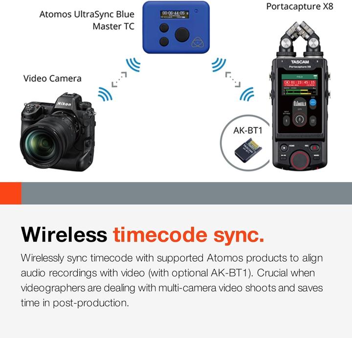 Produktbild Tascam Portacapture X8 (Mehrspurrecorder)