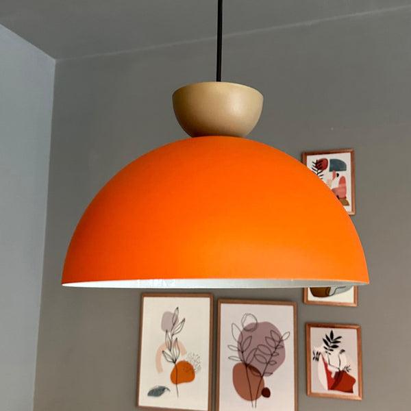 Produktbild Bamyum Lipeo-BeigeHut Pendelleuchte Orange (E27)