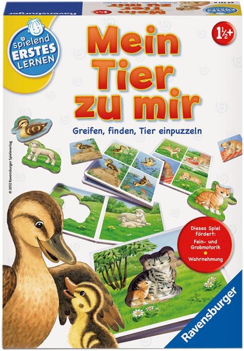 Actual product image Ravensburger My animal to me (German)