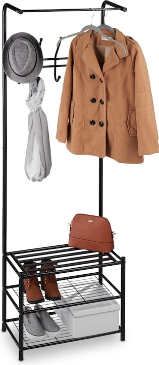 Image du produit Relaxdays Porte-manteaux design sur pied