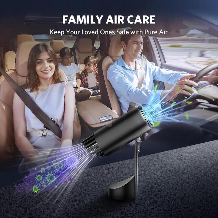 Immagine prodotto Air Expert Aircap Portabler Luftreiniger schwarz (12 m²)