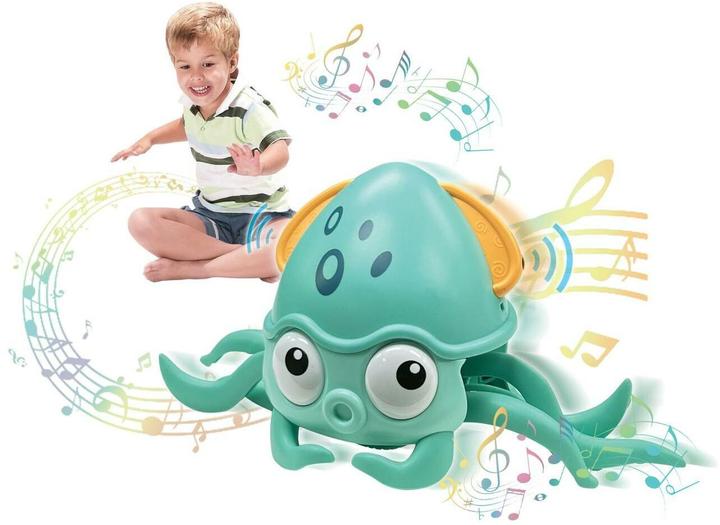 Produktbild Totally Tech Totally Trendy laufender Oktopus mit Sound&Sensor (Multilingual)