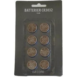 DaCore batteri CR2032 8stk 150039 (8 pz.), Batterie + pile
