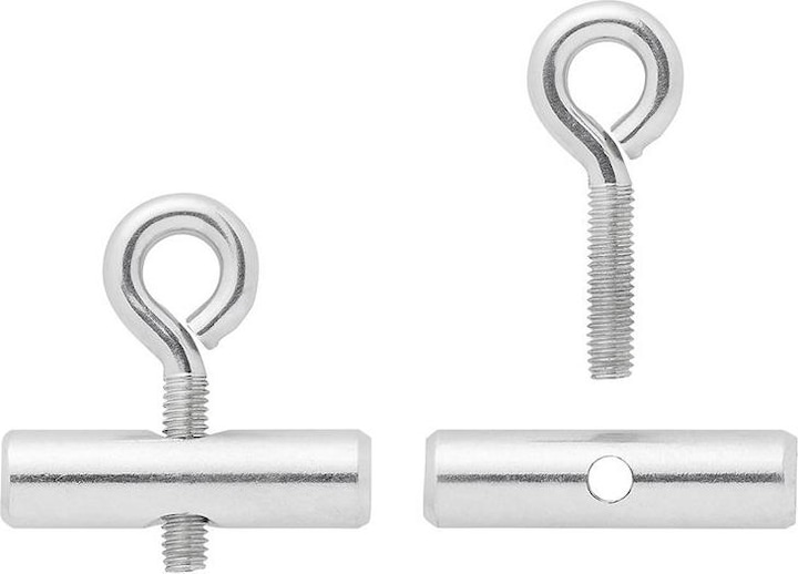 Produktbild ProPlus Endstopper für Kederschiene 2 Stück