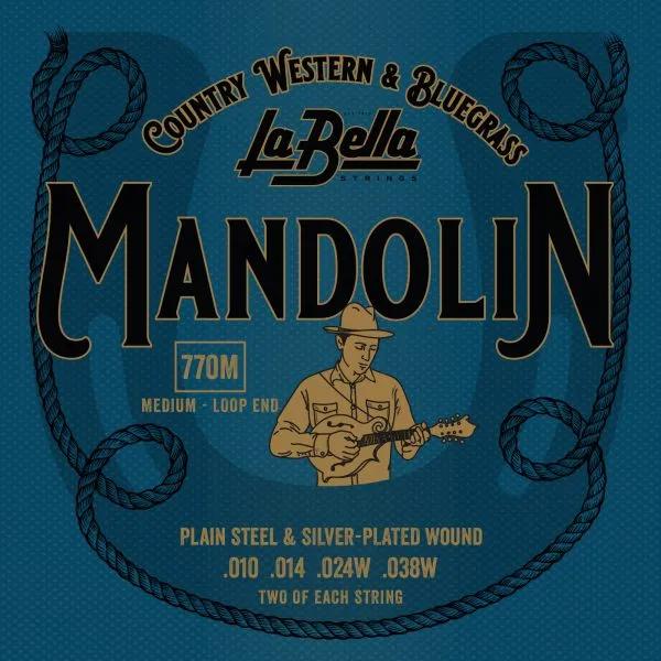 Actual product image La Bella 770 M Mandolin 010/038 (8x, Mandolin, 0.04")