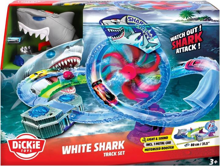 Produktbild Dickie White Shark Track Set