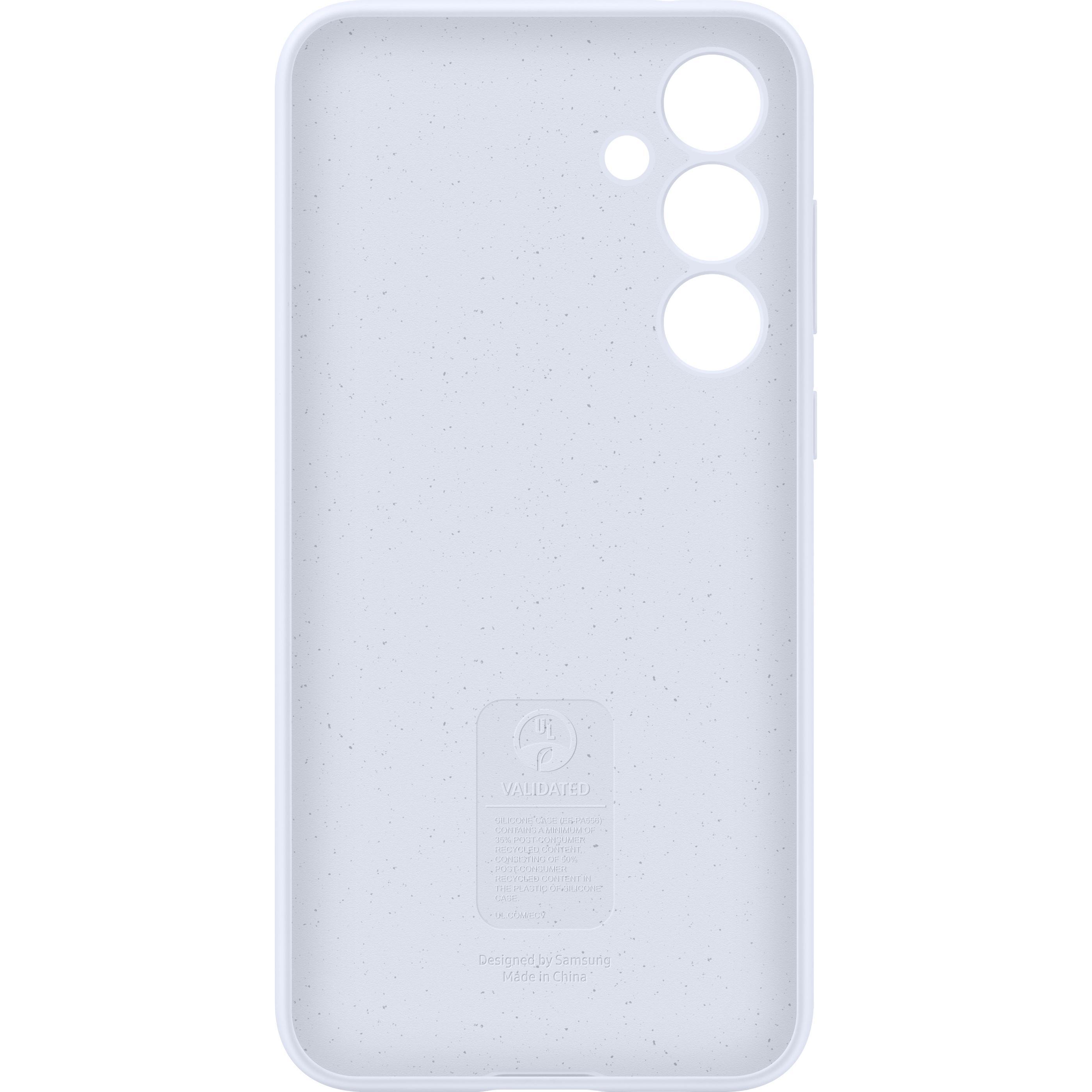 Samsung Silicone Case (Samsung Galaxy A55), Smartphone Hülle, Blau