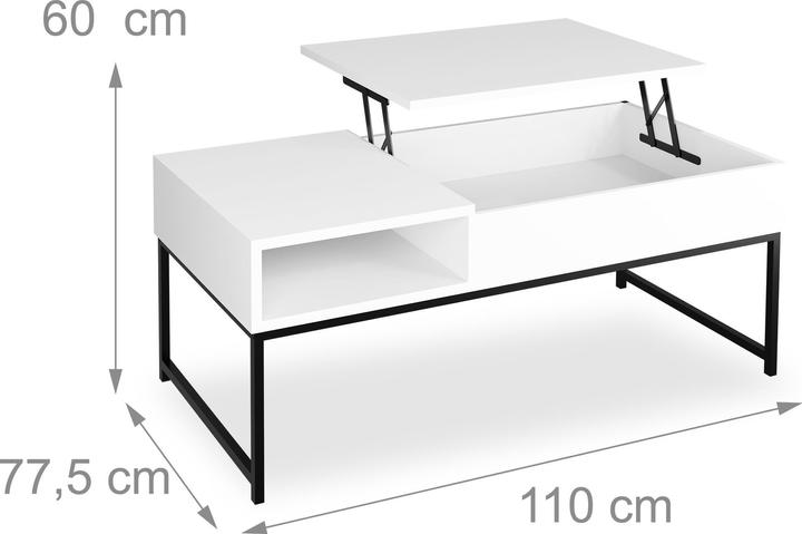 Productafbeelding Relaxdays Moshe (110 x 50 x 56 cm)