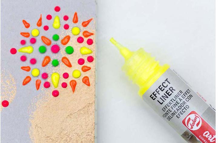 Actual product image Royal Talens Effect Liner set Neon | 4 x 28 ml (112 ml)