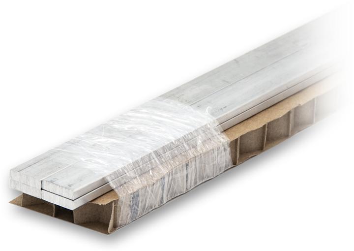 Immagine prodotto Brütsch-Rüegger Metals Profilo in alluminio, 60,00 x 5,00 mm (4 x 1,5 m)