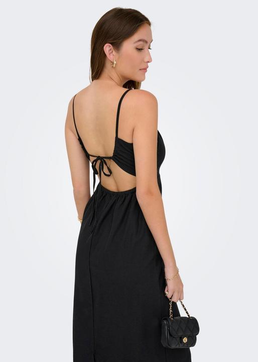 Actual product image Only Onljakiri Linen Strap Midi Dress Wvn (S)
