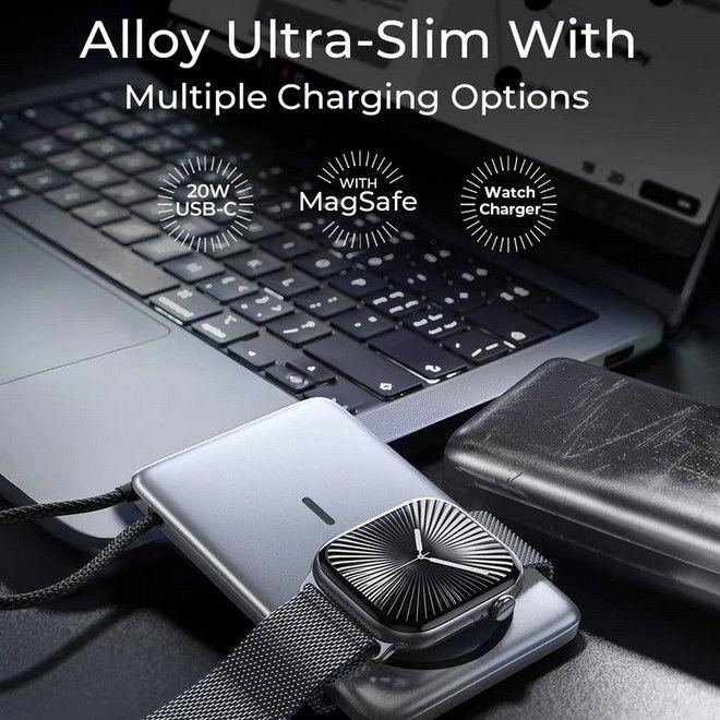 Produktbild Lisen Ultra Slim Series MagSafe Powerbank (10000 mAh, 20 W, 36 Wh)