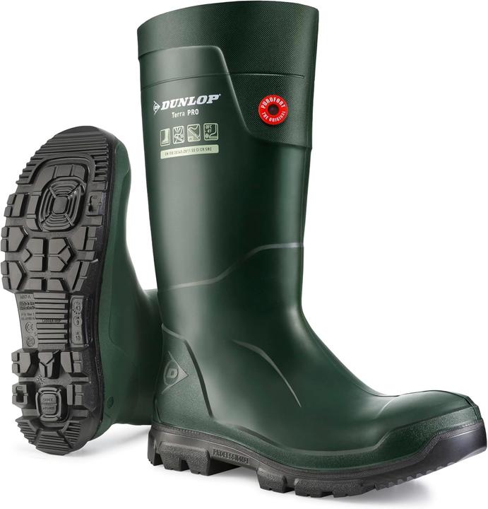 Dunlop Purofort Laars Terrapro Onbeveiligd Groen 43 LJ0K08430 (43)
