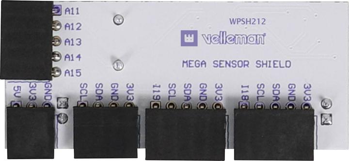 Actual product image Whadda Sensor shield for Arduino Atmega