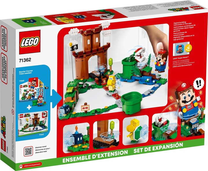 Immagine prodotto LEGO Set di estensione della fortezza sorvegliata (71362, LEGO Super Mario)