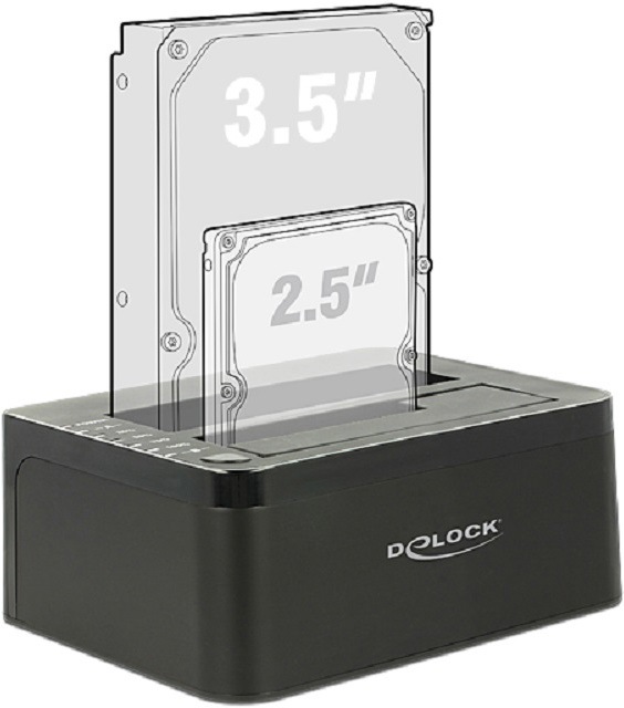 Actual product image Delock Dual Dockingstation
