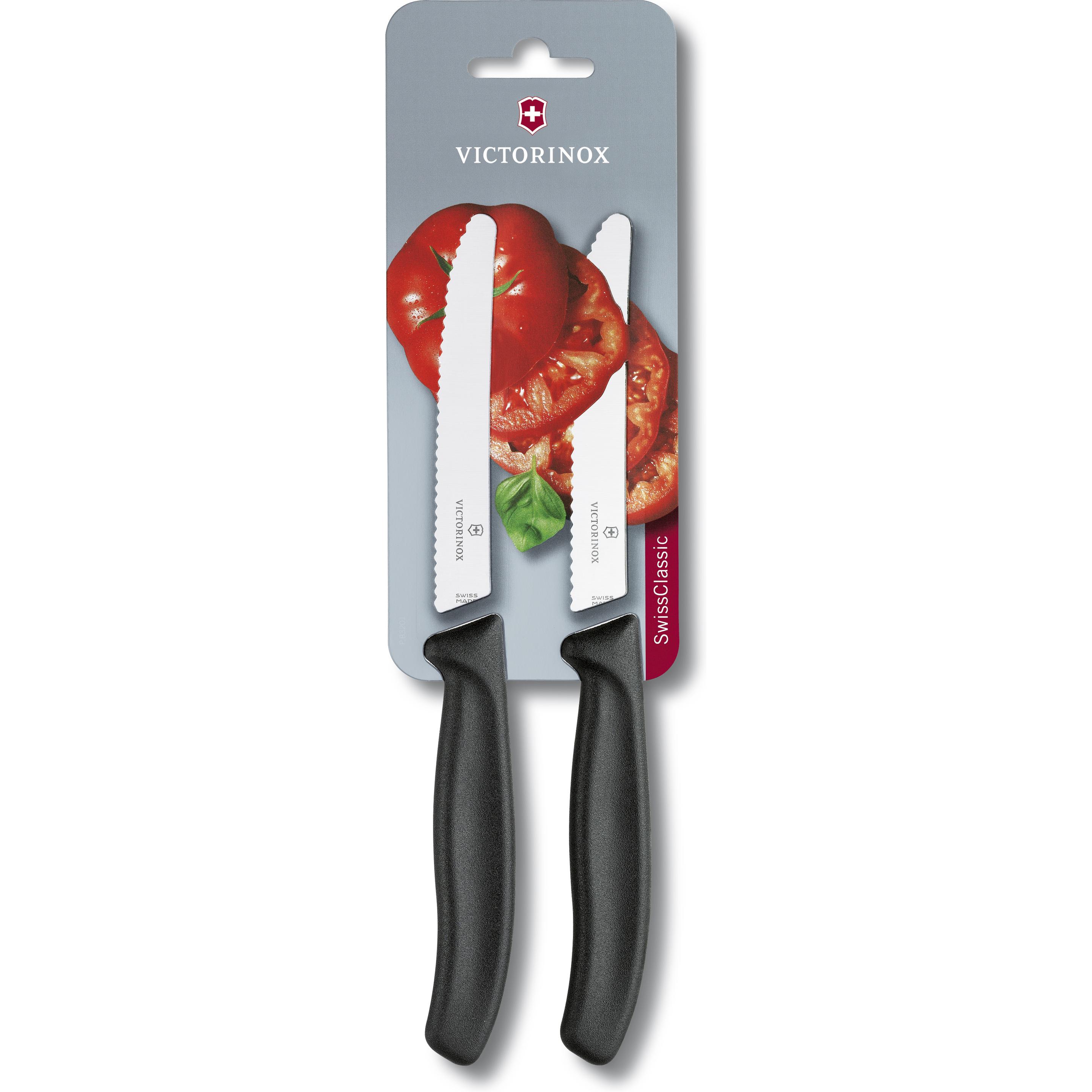 Victorinox Swiss Classic, Küchenmesser, Silber, Schwarz