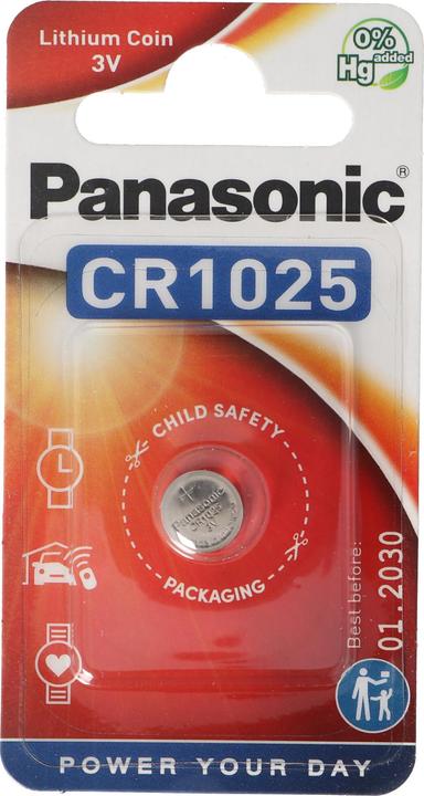 Produktbild Panasonic CR1025 Lithium Batterie (CR1025, 30 mAh)