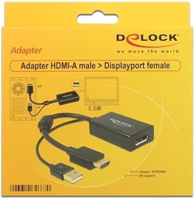 Immagine prodotto Delock HDMI zu (DP, 24.50 cm)