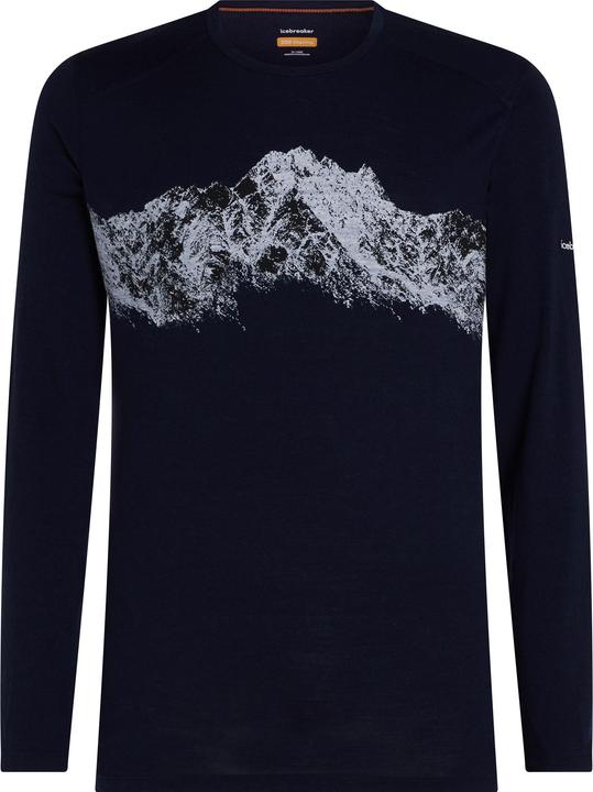 Icebreaker 200 Oasis L/S Crewe Remarkables (S)