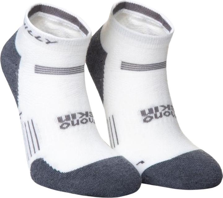 Heather grey, White