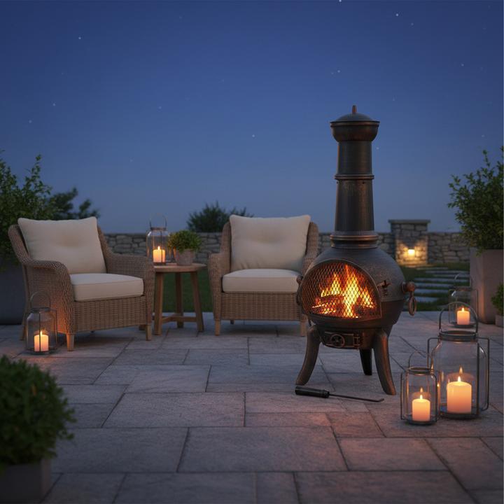 Produktbild Relaxdays Terrassenofen